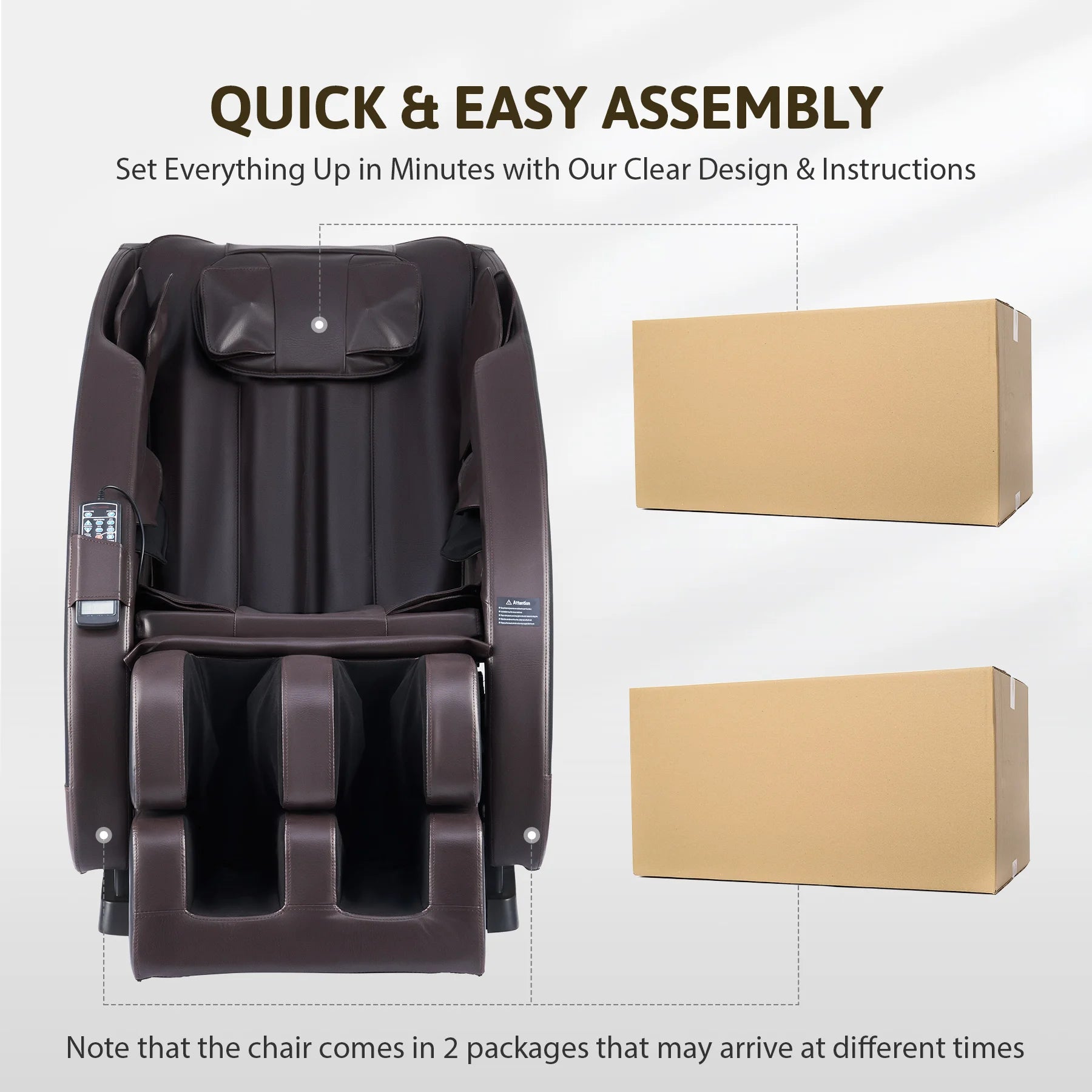 SL-Track Heated Massage Chair (22-Node)