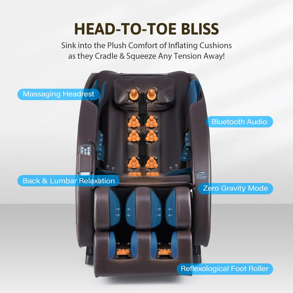 SL-Track Heated Massage Chair (22-Node)