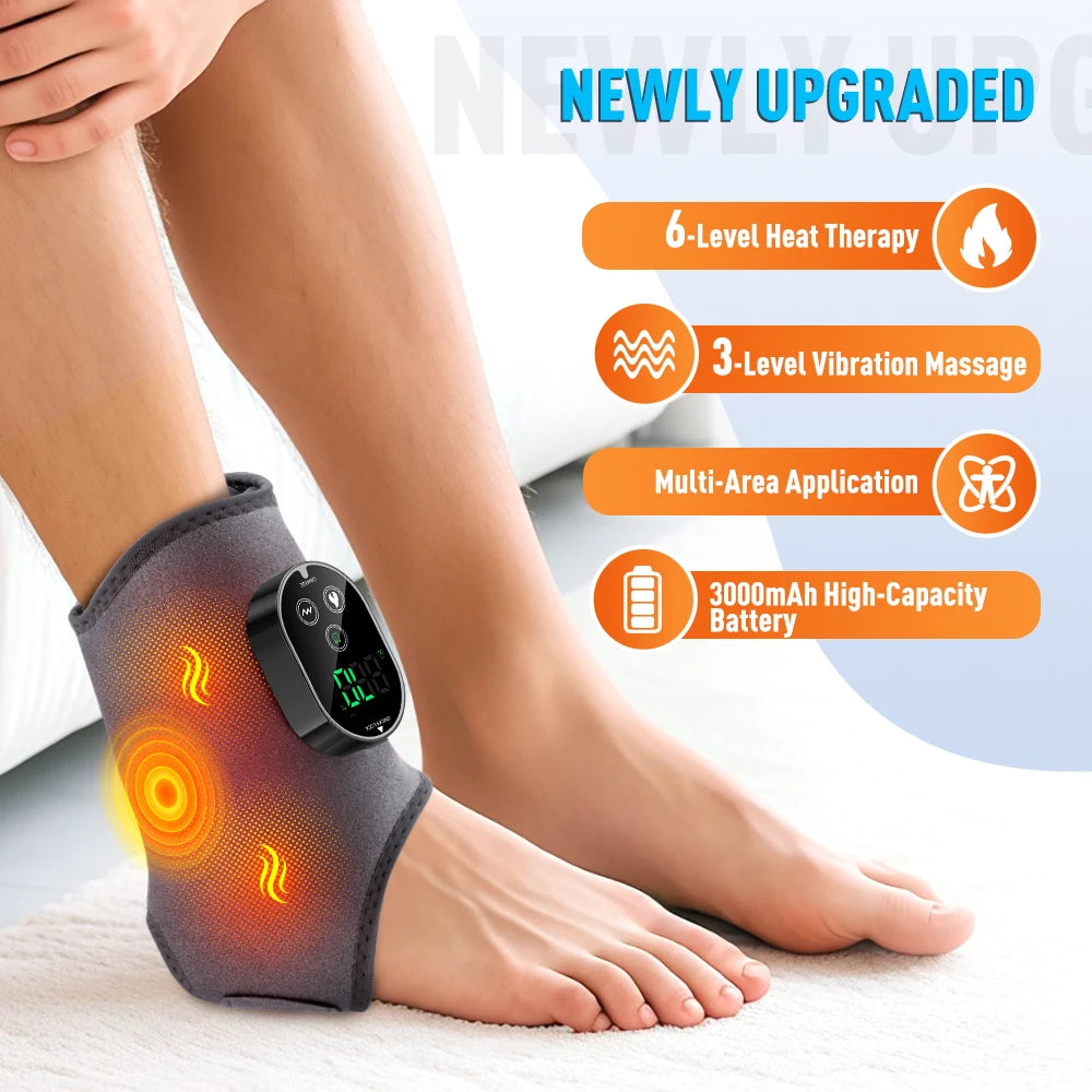 Heated Vibration Foot & Ankle Massager