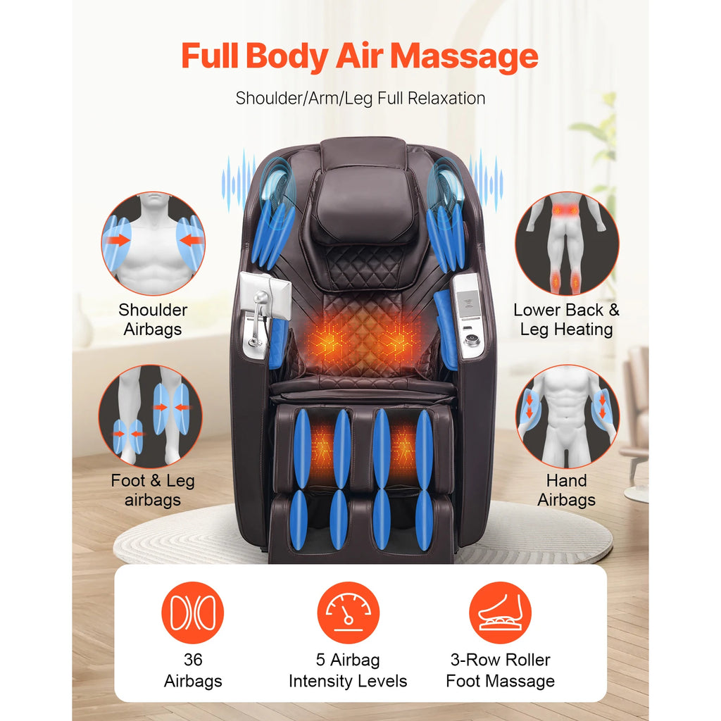 SucreBuy 4D Zero Gravity Massage Chair