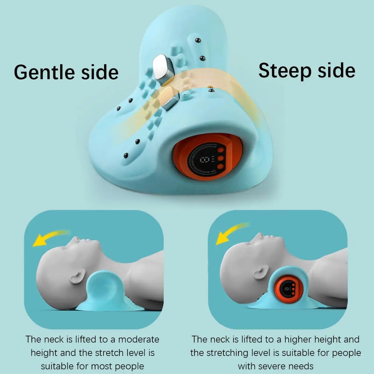 Electric Finger-Pressure Neck Massager