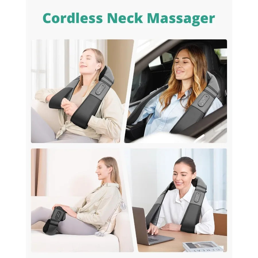 Rechargeable Heated Neck Massager