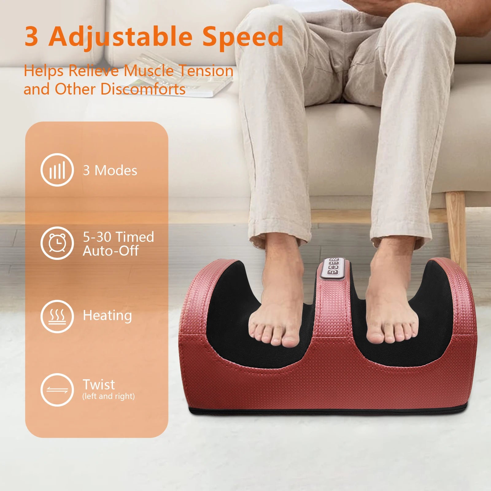 Electric Heated Foot & Leg Massager