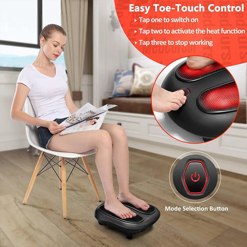 Nekteck Heated Shiatsu Foot Massager