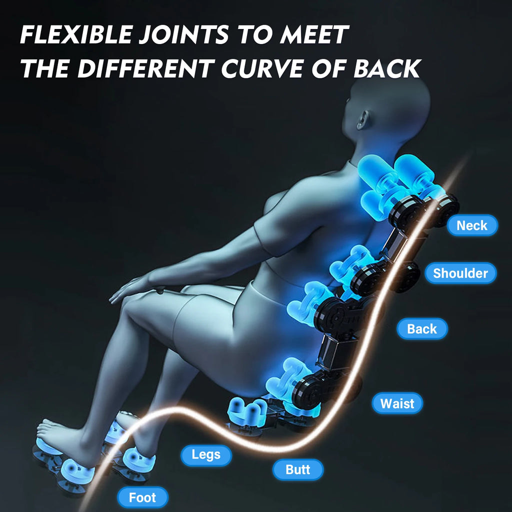 Zero Gravity Shiatsu Massage Chair (Bluetooth)