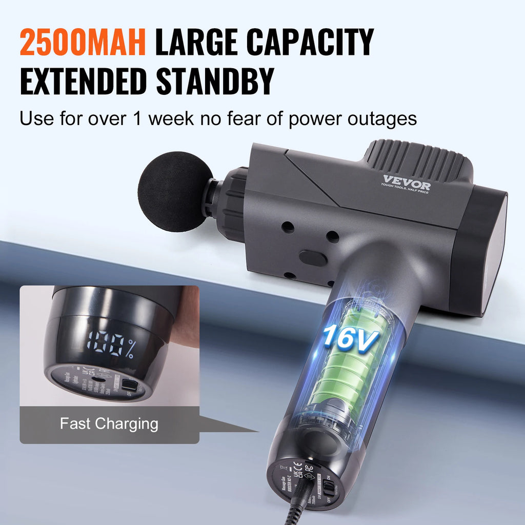 Percussion Massage Gun (8-Speed)