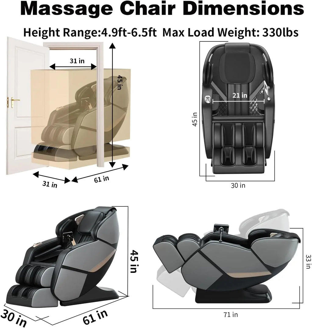 Folding Zero Gravity Massage Chair
