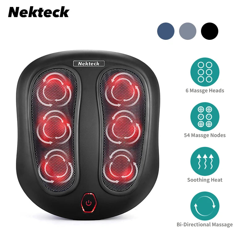 Nekteck Heated Shiatsu Foot Massager