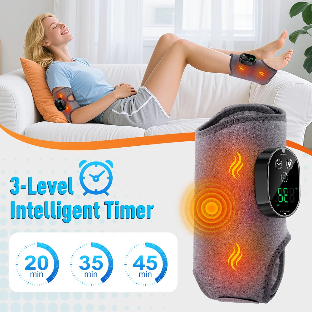 Heated Vibration Foot & Ankle Massager