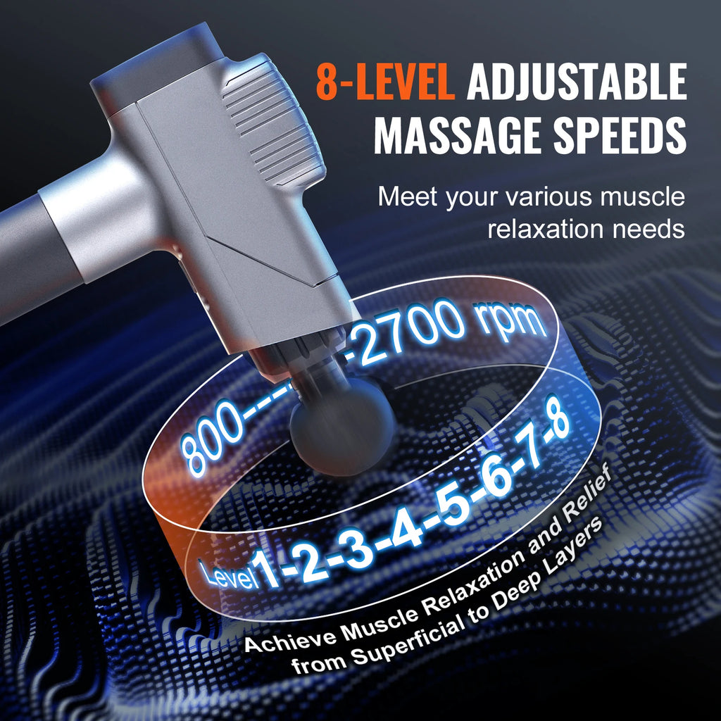 Percussion Massage Gun (8-Speed)