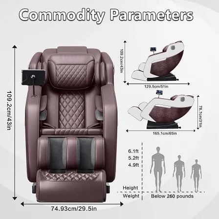 Zero Gravity Massage Chair w/ Heating